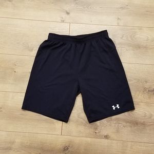 Under Armour Youth Shorts Black {Large}